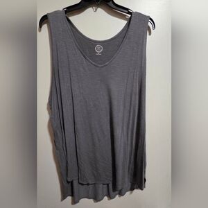 Maurices 24/7 Charcoal Gray Tank Top